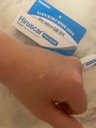 히루스카 포스트아크네 클리어 — 5점을 준 리뷰어가 2021년 1월 올린 사용 사진