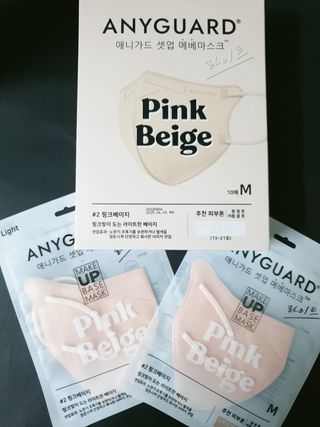 [애니가드] 셋업 메베마스크라이트  (대형 4컬러 + 중형 4컬러) — 4점을 준 리뷰어가 2022년 7월 올린 사용 사진