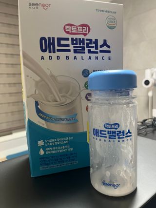 씨니어(seenear) 씨니어 락토프리 애드밸런스 600g 산양유 영양식 산양유단백질 포뮬러 식사대용 — 5점을 준 리뷰어가 2024년 12월 올린 사용 사진