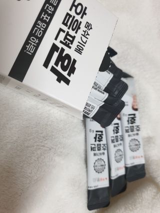 [푸름웰니스] 부아메라 프로폴리스 도라지 호흡편환 20포 — 5점을 준 리뷰어가 2022년 1월 올린 사용 사진