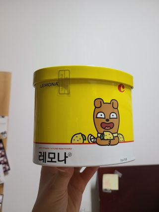 맛있는 비타민 습관 레모나 카카오프렌즈 에디션 — 5점을 준 리뷰어가 2021년 12월 올린 사용 사진
