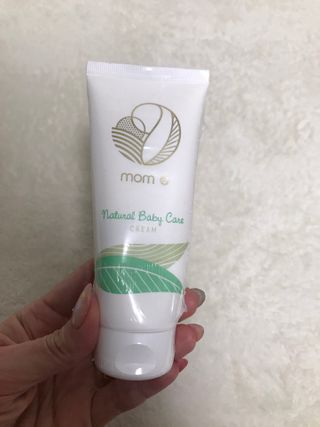 mom e 맘이 내추럴 베이비 케어 크림+바디오일 — 5점을 준 리뷰어가 2021년 1월 올린 사용 사진
