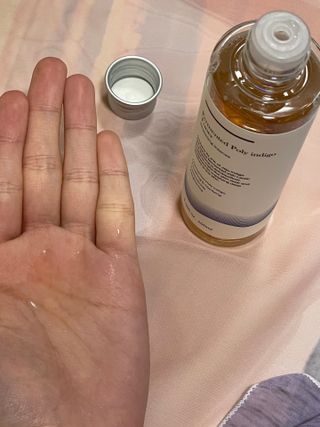 제주인디 폴리 인디고 발효 토너 (화이트닝 인텐스) — 5점을 준 리뷰어가 2023년 3월 올린 사용 사진
