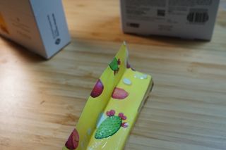 [후르디아] 골라쓰는 비건마스크팩 2종 -백년초 / 망고 — 5점을 준 리뷰어가 2021년 9월 올린 사용 사진