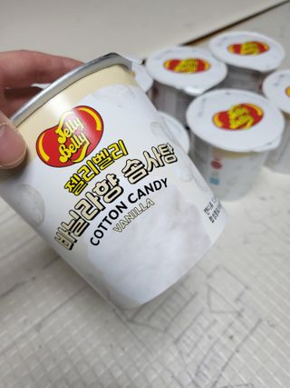 젤리벨리 솜사탕 2종-딸기치즈케이크, 바닐라 — 5점을 준 리뷰어가 2022년 2월 올린 사용 사진