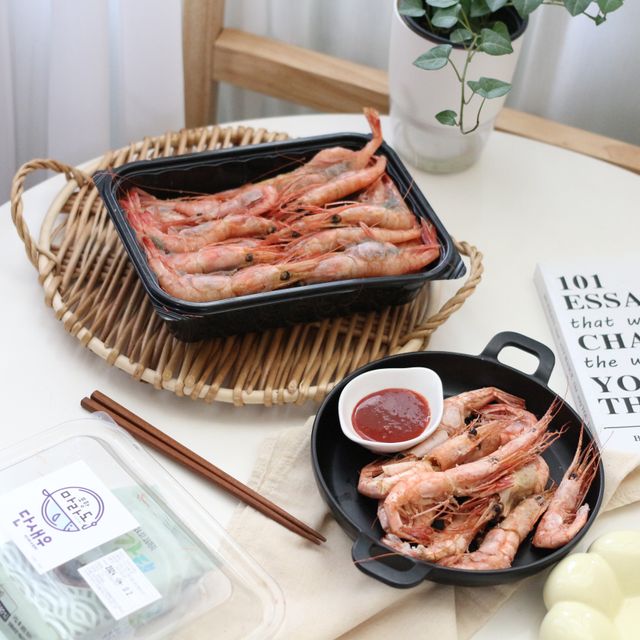 포항 마라도회식당 국내산 단새우 1kg 오마카세 리뷰 사진