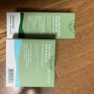 김정문알로에 큐어 큐어 알로에 리프레쉬 젤리 세럼, 큐어 알로에 하이드로 젤리 크림 — 5점을 준 리뷰어가 2021년 3월 올린 사용 사진
