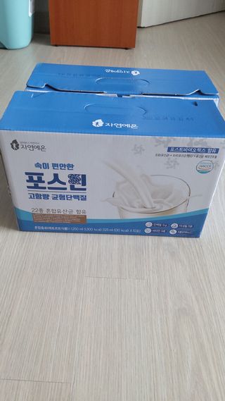 자연에온 마시는 프로틴 고함량 균형단백질 음료 포스틴 125ml 10개입 1BOX — 5점을 준 리뷰어가 2021년 4월 올린 사용 사진