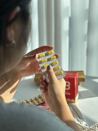 [경남제약헬스케어] 런칭기념 케어플러스 B로날린 1,000mg X 60정(2개월분)/비타민B군 — 5점을 준 리뷰어가 2023년 10월 올린 사용 사진