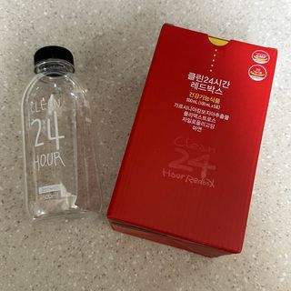 클린24시간 레드박스 1BOX(5포) + 전용보틀(500ml) — 5점을 준 리뷰어가 2024년 1월 올린 사용 사진