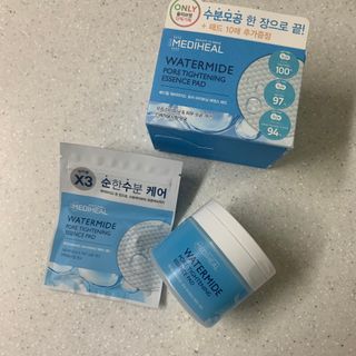 메디힐 워터마이드 포어 타이트닝 에센스 패드 — 4.5점을 준 리뷰어가 2021년 9월 올린 사용 사진