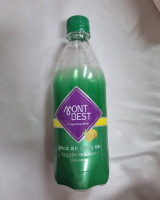 몽베스트 Montbest with Sparkling water Lemon OR Lime 20병(랜덤) — 5점을 준 리뷰어가 2021년 10월 올린 사용 사진