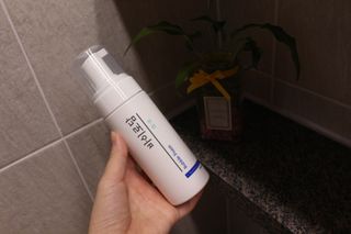 [바이로담] 저자극 약산성버블 폼 폼클렌징 150ml — 5점을 준 리뷰어가 2021년 3월 올린 사용 사진