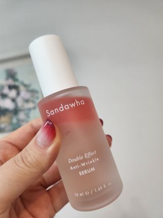 산다화 더블 이펙트 안티 링클 세럼 50ml — 5점을 준 리뷰어가 2022년 12월 올린 사용 사진