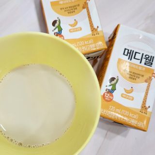 메디웰 페디아드링크 미니 바나나맛 — 2점을 준 리뷰어가 2022년 8월 올린 사용 사진