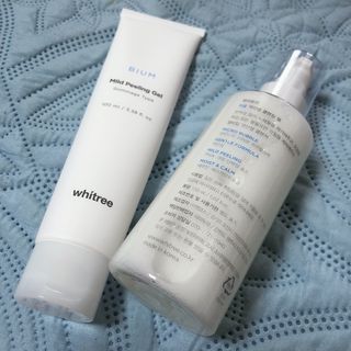 화이트리 비움 약산성 클렌징젤 ,마일드 필링젤 세트 — 5점을 준 리뷰어가 2021년 2월 올린 사용 사진