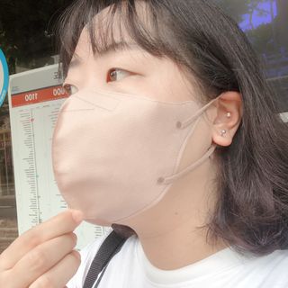 [애니가드] 셋업 메베마스크라이트  (대형 4컬러 + 중형 4컬러) — 5점을 준 리뷰어가 2022년 7월 올린 사용 사진