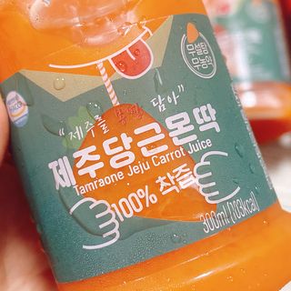 탐라원 무농약 당근과즙으로 건강한 당근주스, 당근몬딱주스 — 4.5점을 준 리뷰어가 2021년 8월 올린 사용 사진