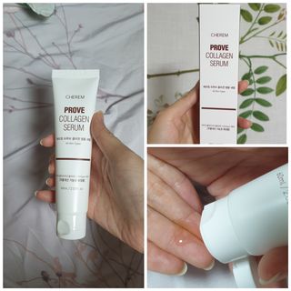 체르엠  프루브 콜라겐 앰플세럼 60ml 1병 — 5점을 준 리뷰어가 2022년 2월 올린 사용 사진