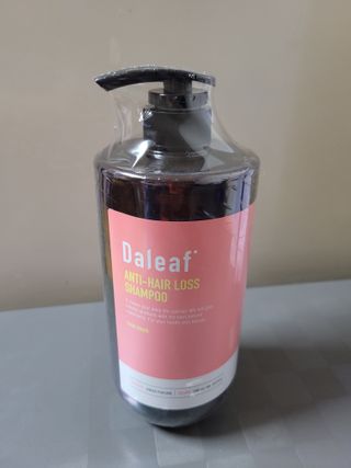 달리프 진저 베러 퍼퓸 탈모 완화 샴푸 1000ml 향 3종 — 5점을 준 리뷰어가 2021년 1월 올린 사용 사진