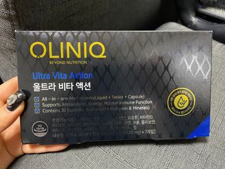 올리닉 울트라비타액션 — 5점을 준 리뷰어가 2021년 10월 올린 사용 사진