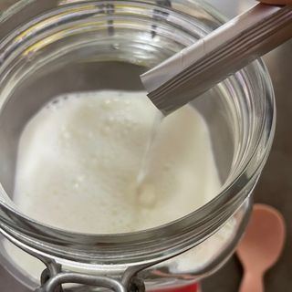 하나마이 [BEST 판매율 1위] 카스피해 유산균 종균_발효기가 필요없이 간편하게 만들어 먹는 요거트 생유산균 — 5점을 준 리뷰어가 2023년 3월 올린 사용 사진