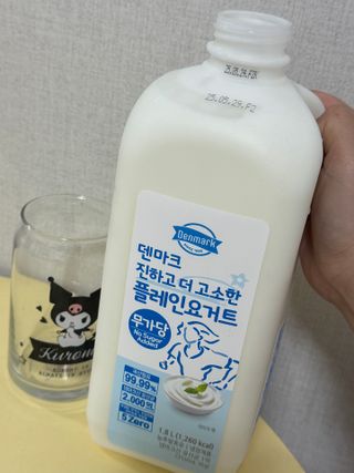 프리_[덴마크] 진하고 더 고소한 플레인 요거트 1.8L — 5점을 준 리뷰어가 2025년 5월 올린 사용 사진