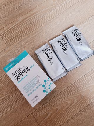 프리마인 유산균 국가지정연구소 선정, 살아있는 생유산균 200억 마리의 힘. 유산균n굿바이옴플러스 — 5점을 준 리뷰어가 2021년 10월 올린 사용 사진
