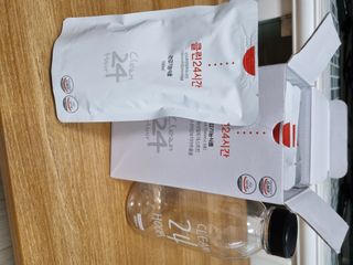 클린24시간 1BOX(5포) + 전용보틀(500ml) — 5점을 준 리뷰어가 2023년 5월 올린 사용 사진