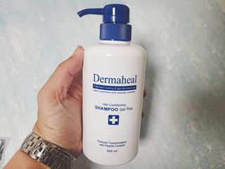 더마힐 헤어 컨디셔닝 샴푸 500ml 3종 중 택1 — 5점을 준 리뷰어가 2021년 3월 올린 사용 사진