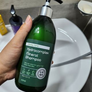 주식회사 에이징 하이드로컴플렉스 미네랄 샴푸 — 5점을 준 리뷰어가 2022년 12월 올린 사용 사진