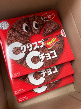 NISSIN 닛신 크리스피 초코 — 5점을 준 리뷰어가 2022년 12월 올린 사용 사진