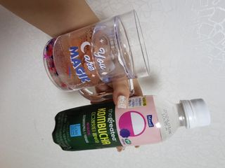 더그레잇티 콤부차 [매일유업] 더그레잇티 44kcal 콤부차 300ml *12개입 (오리지널 6개+베리리치 6개) — 5점을 준 리뷰어가 2023년 8월 올린 사용 사진