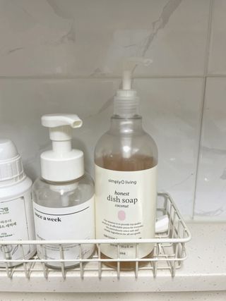 심플리오리빙 어니스트 주방세제 본품 500ml + 리필 900ml (코코넛향) — 5점을 준 리뷰어가 2022년 6월 올린 사용 사진