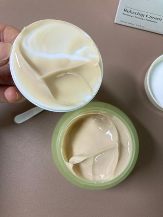 카오리온코스메틱스 사카로미세스와 시카의 만남        릴리피 릴렉싱 크림 진정한 탄력을 경험해보세요 — 5점을 준 리뷰어가 2021년 6월 올린 사용 사진