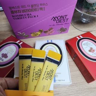 [몽베스트] 위드더 블랜딩 하우스 콤부차 _ 버라이어티팩 — 5점을 준 리뷰어가 2024년 2월 올린 사용 사진