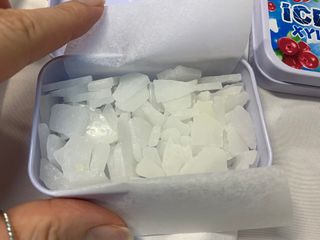 [아이스칩스] 무설탕 비건 자일리톨 캔디 7종 2개기준 — 5점을 준 리뷰어가 2021년 7월 올린 사용 사진
