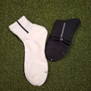 [사이즈가 있는 양말 필로이] 남자 골프 스포츠 발목 양말 2족 세트【 S, M, L, XL】4가지 사이즈 — 5점을 준 리뷰어가 2022년 8월 올린 사용 사진