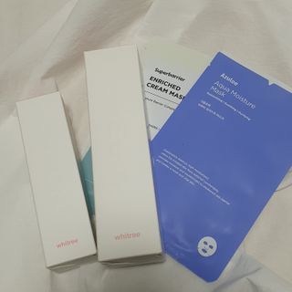화이트리 채움 베리어 로션, 베리어 크림 세트 — 3.5점을 준 리뷰어가 2021년 1월 올린 사용 사진