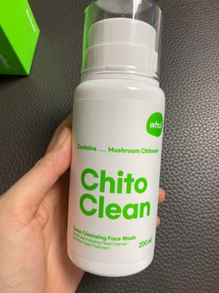 whol 키토클린 200ml - 항균항바이러스 강아지 눈 코 입 귀 세정탈취 고양이 턱드름제거 무향 워터리스 대용량 — 4.5점을 준 리뷰어가 2022년 10월 올린 사용 사진
