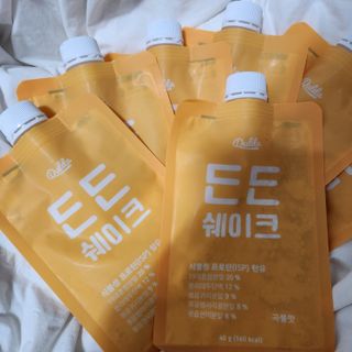 [덜다] 든든 식물성 단백질 쉐이크 40g X 7입 (곡물/딸기) — 5점을 준 리뷰어가 2023년 8월 올린 사용 사진