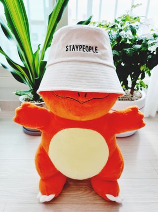 [스테이피플] STAYPEOPLE BUCKET HAT (IVORY) — 5점을 준 리뷰어가 2022년 9월 올린 사용 사진