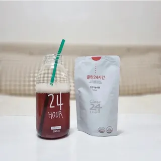 클린24시간 1BOX(5포) + 전용보틀(500ml) — 5점을 준 리뷰어가 2022년 10월 올린 사용 사진