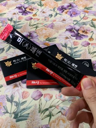 새롬바이오 리생 [미쾌변] 차전자피 식이섬유 건강기능식품 3팩 — 5점을 준 리뷰어가 2021년 7월 올린 사용 사진