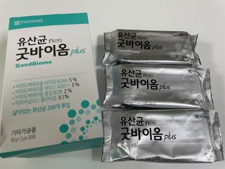 프리마인 유산균 국가지정연구소 선정, 살아있는 생유산균 200억 마리의 힘. 유산균n굿바이옴플러스 — 5점을 준 리뷰어가 2021년 9월 올린 사용 사진