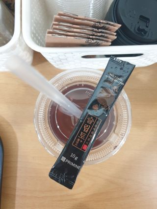 프리마인 자체 기업부설 연구소에서 찾아낸 건강한 수면의 비밀.  슬립토 플러스 30포 — 5점을 준 리뷰어가 2021년 10월 올린 사용 사진
