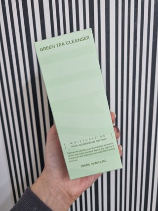 프리마인 메이크업과 들뜨는 각질까지 한방에 깐달걀로! 순하기까지한 셀베이스 그린티클렌저(200ml) — 5점을 준 리뷰어가 2023년 1월 올린 사용 사진