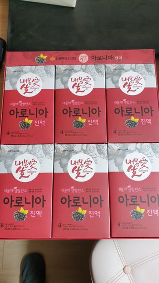 서울약사신협_내몸애생발란스아로니아_70ml x 30포 — 3점을 준 리뷰어가 2021년 7월 올린 사용 사진