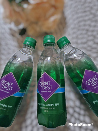 몽베스트 Montbest with Sparkling water Plain 20병 — 5점을 준 리뷰어가 2022년 8월 올린 사용 사진
