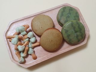 2024 오리온 여름한정판 초코파이 수박 / 후레쉬베리 멜론 / 멜론송이 — 5점을 준 리뷰어가 2024년 8월 올린 사용 사진